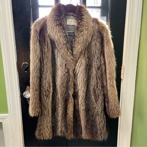 Vintage Genuine Raccoon Fur